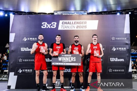Ub juara FIBA 3x3 Tianjin Challenger 2025