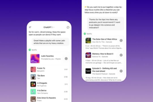 Spotify hadir di ChatGPT bisa tawarkan rekomendasi konten audio