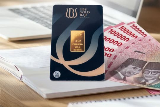 Emas UBS dan Galeri24 di Pegadaian hari ini kompak turun Rp11.000/gr