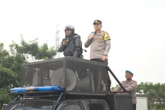 Polrestro Jakut latih kesiapsiagaan personel hadapi unjuk rasa
