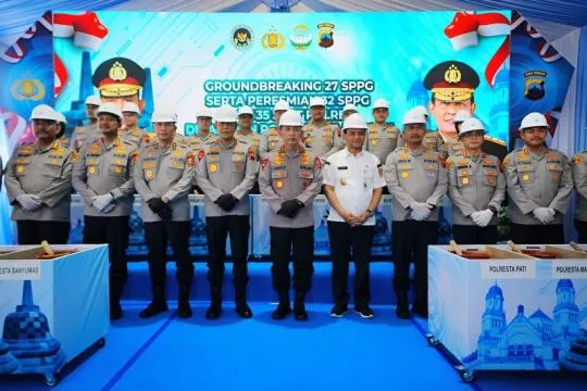 Kapolri resmikan 32 SPPG di Jateng dalam rangka dukung program MBG