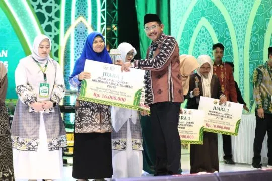 STQH selesai, Kemenag ajak masyarakat terus hayati nilai Al Quran