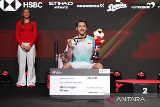 Menpora sebut Jonatan beri teladan kegigihan di medan pertandingan