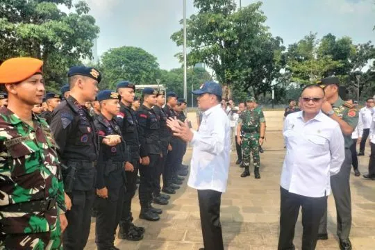 Menko Polkam minta TNI dan Polri kompak jaga keamanan negara