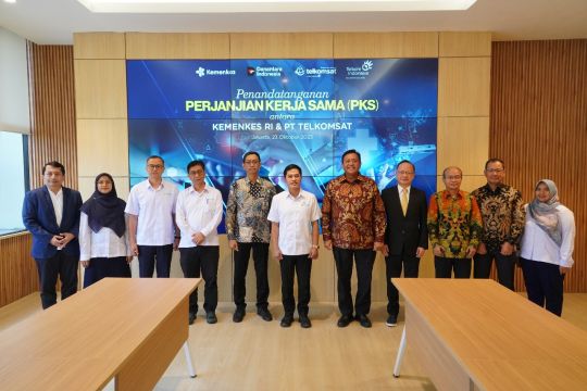 Telkomsat dan Kemenkes Jalin Kerja Sama, Dorong Pemerataan dan Digitalisasi Layanan Kesehatan berbasis AI