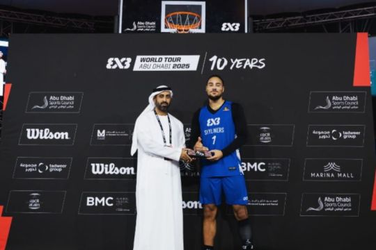 Leon Fertig jadi MVP FIBA 3x3 World Tour Abu Dhabi 2025