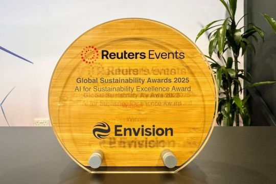 Envision Energy Raih Penghargaan "AI for Sustainability Excellence" di Reuters Global Sustainability Awards 2025