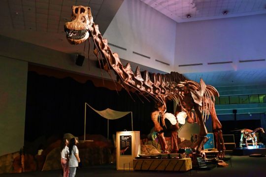 Petualangan Dunia Prasejarah Mengagumkan Resmi Dibuka di Pusat Sains Singapura