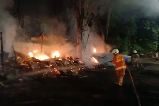 Memasak saat dini hari, lansia tewas akibat kebakaran di Jakarta Utara