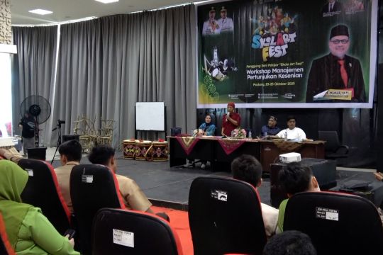 50 pelajar Kota Padang ikuti lokakarya Manajemen Pertunjukan Seni