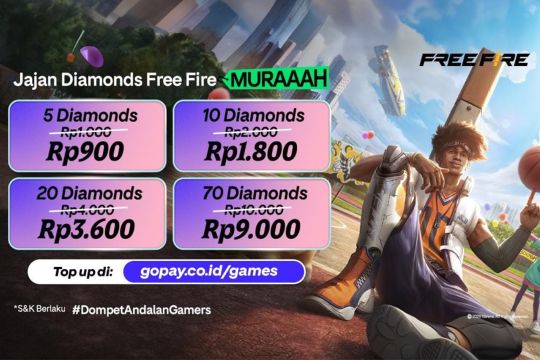 Top Up Diamond Free Fire Melalui GoPay Games Jadi Solusi Saat Event Besar