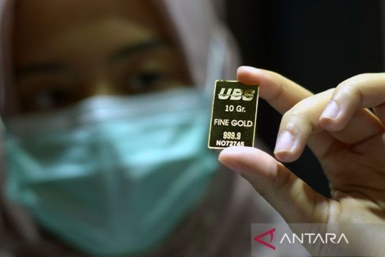 Harga emas UBS dan Galeri24 di Pegadaian Rabu ini kompak naik
