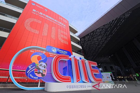 CIIE ke-8 di Shanghai resmi ditutup