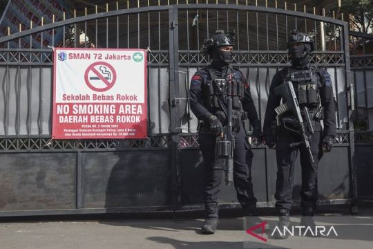 Densus 88 ungkap temukan tujuh peledak di SMAN 72