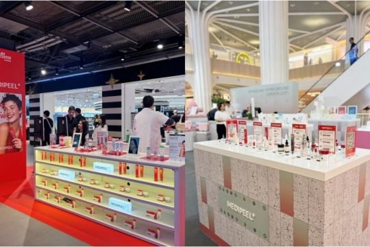 MEDIPEEL Kian Gencar Berekspansi Global dengan Menggelar "Pop-Up Store" Skala Besar di Thailand