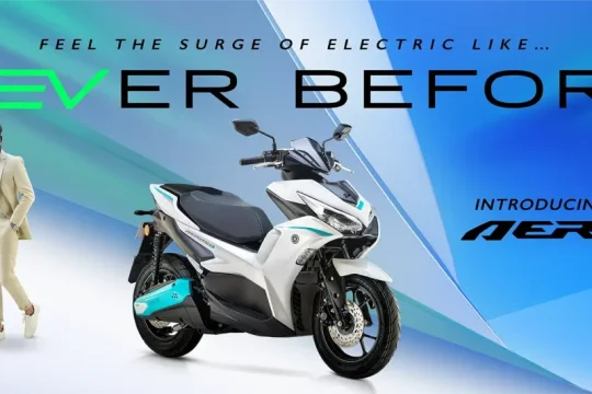 Yamaha luncurkan Aerox listrik di India