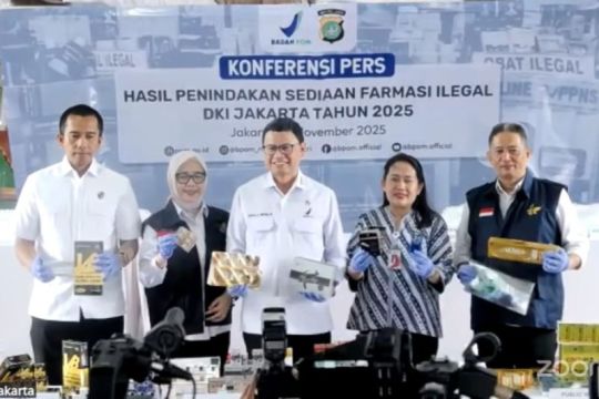 Pemerintah temukan obat ilegal Rp2,74 miliar, mayoritas obat kuat