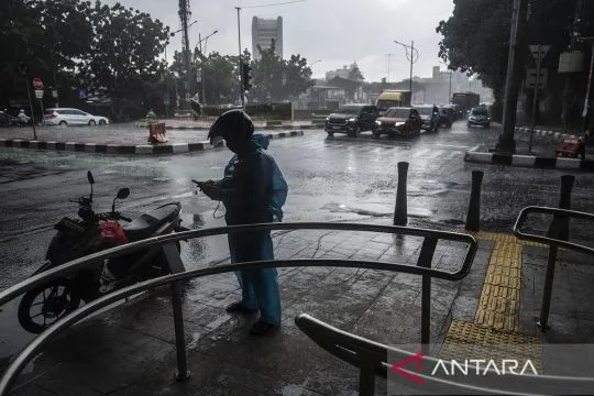 BMKG prakirakan sebagian Jakarta hujan pada Rabu siang