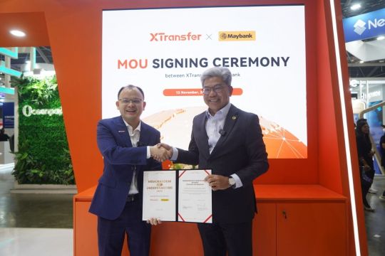 XTransfer dan Maybank Umumkan Kemitraan Strategis di Singapore FinTech Festival 2025