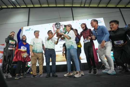 Askrindo pertahankan gelar juara umum AAUI Cup untuk tahun ketiga