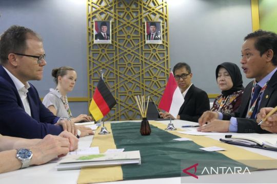COP30, Indonesia-Jerman bahas energi baru terbarukan yang terjangkau