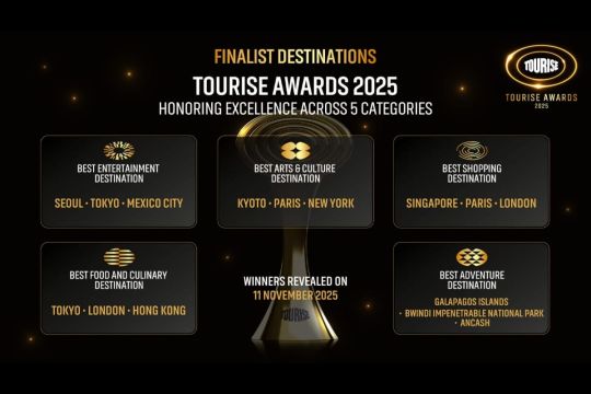 Merayakan Keunggulan Destinasi: TOURISE Umumkan Para Finalis TOURISE Awards 2025