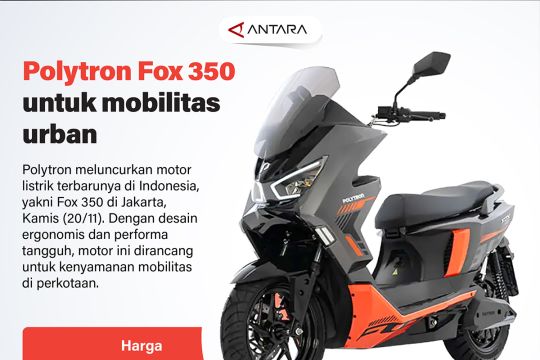 Polytron Fox 350 untuk mobilitas urban