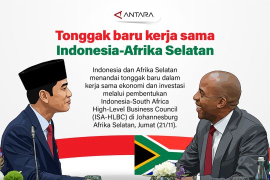 Tonggak baru kerja sama Indonesia-Afrika Selatan