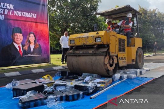 Kemkomdigi musnahkan 75 alat telekomunikasi ilegal dari DIY dan Jateng