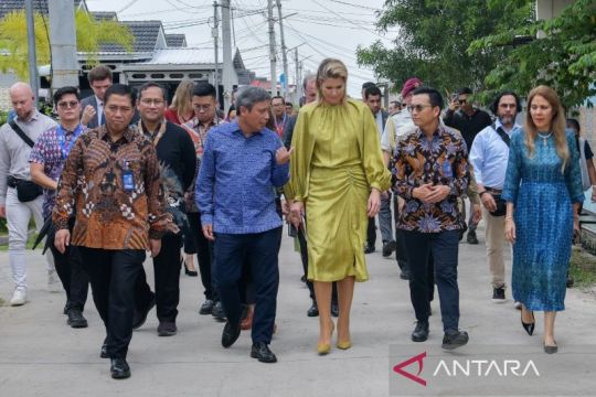 Ratu Maxima apresiasi inovasi BTN membayar cicilan KPR pakai sampah