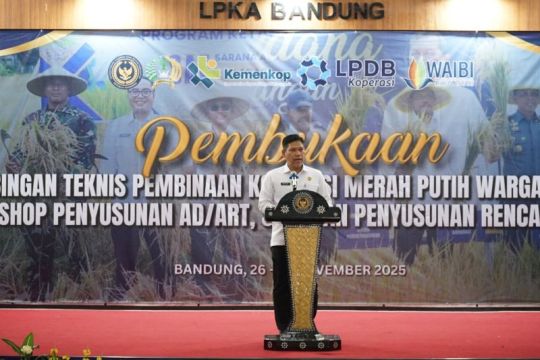 Koperasi Merah Putih warga binaan di Jabar disiapkan jadi pemasok MBG