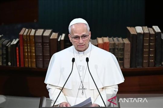 Paus Leo: Solusi dua negara satu-satunya cara akhiri konflik Palestina