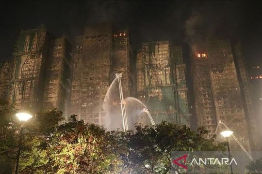 KJRI: 95 WNI selamat, 35 belum ditemukan dalam kebakaran Hong Kong