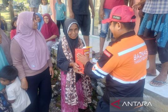 Baznas RI salurkan bantuan makanan untuk korban banjir di Pidie Jaya