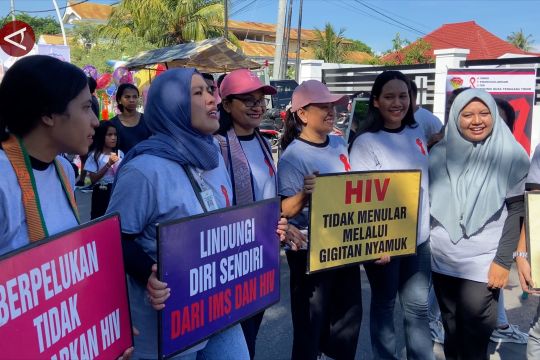 Dinkes gandeng KPA NTT edukasi masyarakat jelang Hari AIDS Sedunia