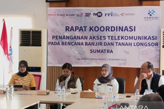 Kemkomdigi percepat penanganan telekomunikasidaerah terdampak banjir