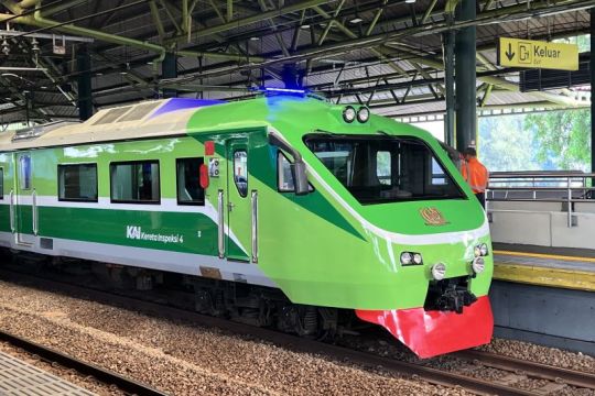 KAI berangkatkan Kereta Inspeksi guna pastikan angkutan Nataru siap
