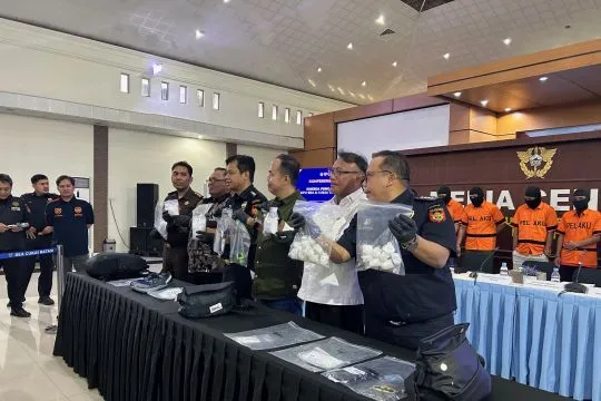 Bea Cukai Batam gagalkan penyelundupan 1,79 kg sabu seret WNA Malaysia