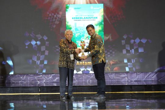 Tingkatkan Praktik ESG, ANTAM Raih Gold Rank pada ASRRAT 2025