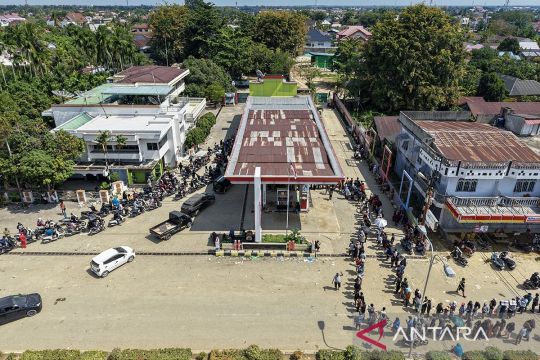 Percepatan pemulihan distribusi BBM pascabencana banjir bandang di Sumatera