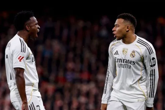 Kylian Mbappe cetak brace, Real Madrid libas Athletic Club 3-0