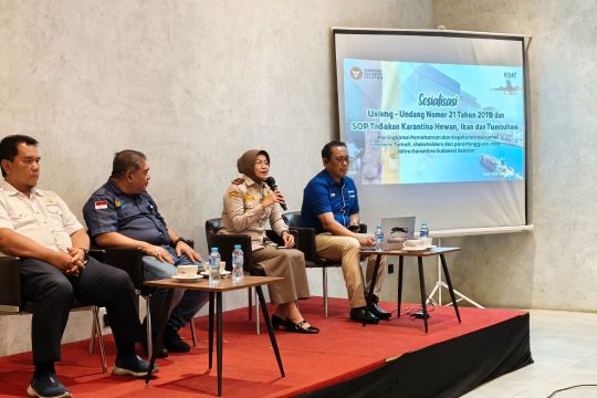 Karantina Sulsel sosialisasi aturan tingkatkan kepatuhan pengguna jasa