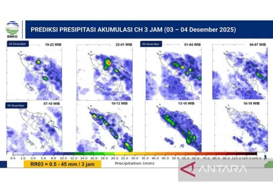 BMKG prakirakan Aceh masih berpotensi diguyur hujan