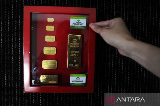 Emas UBS-Galeri24 di Pegadaian hari ini lanjutkan tren penurunan harga