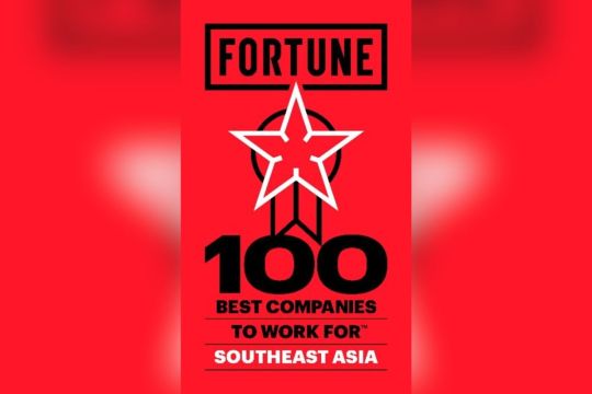 NagaCorp Tercantum dalam Daftar "Fortune 100 Best Companies to Work For&trade; Southeast Asia 2025"