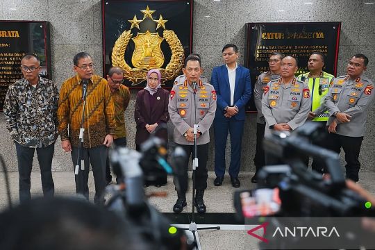 Audiensi KIP, Kapolri tegaskan Polri terbuka dan terus lakukan perbaikan