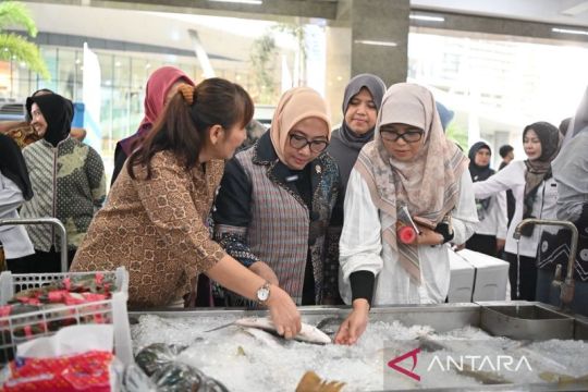 Dukung UMKM perempuan, KPPPA gandeng KKP gelar bazar produk perikanan