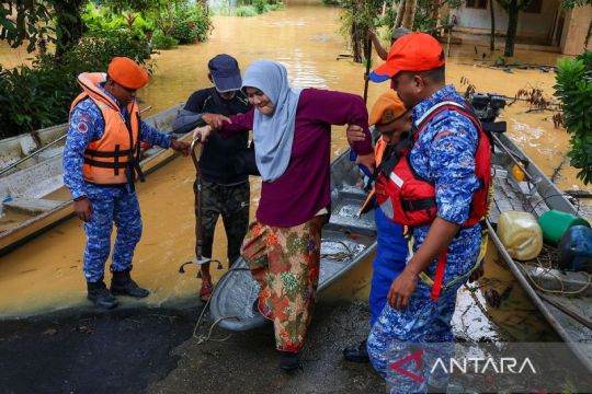 Malaysia sebut kerugian infrastruktur akibat monsun tembus 80,2 juta dolar AS