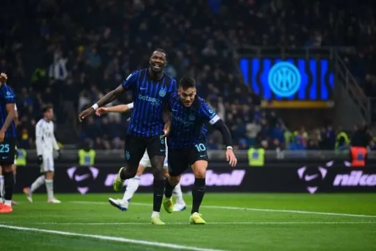 Pesta gol 4-0 atas Como, Inter Milan rebut puncak klasemen sementara