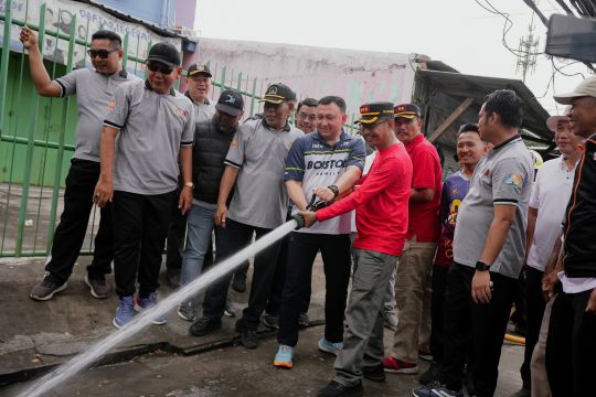 Kerja bakti massal di Jakarta Utara: 31 titik siaga antisipasi banjir